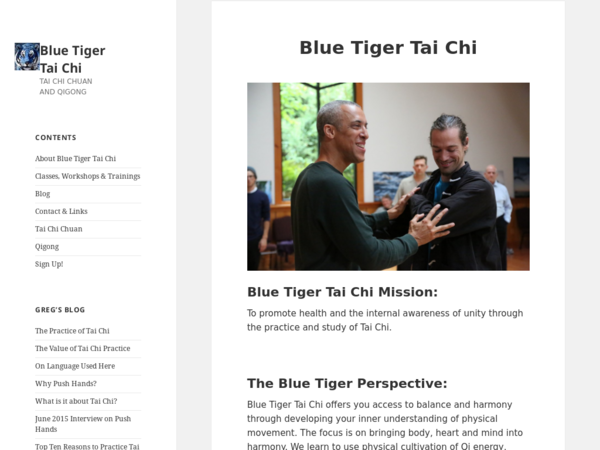 Blue Tiger Tai Chi