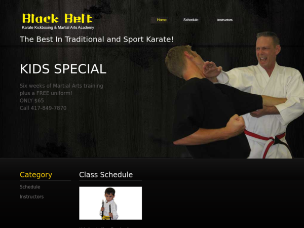 Blackbelt Karate & Kick Boxing