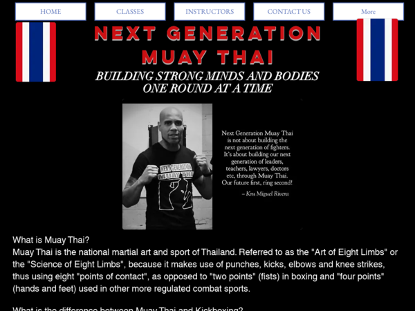 Next Generation Muay Thai