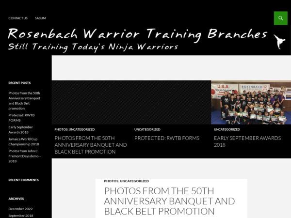 Rosenbach Warrior Training Branch