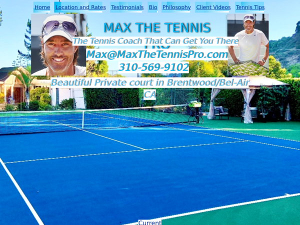 Max the Tennis Pro