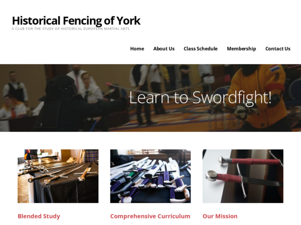 Historical Fencing of York