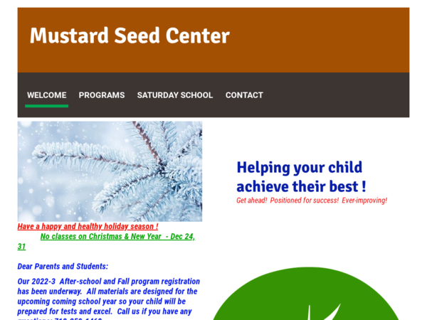 Mustard Seed Center Inc