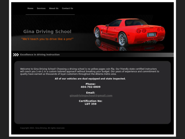 Gina Driving School