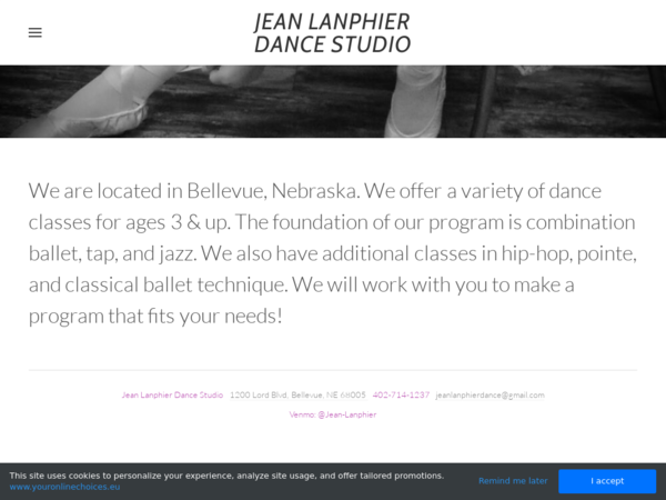 Jean Lanphier Dance Studio