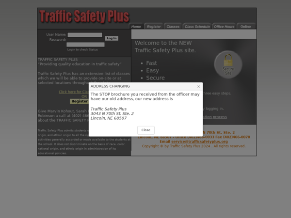 Traffic Safety Plus Inc