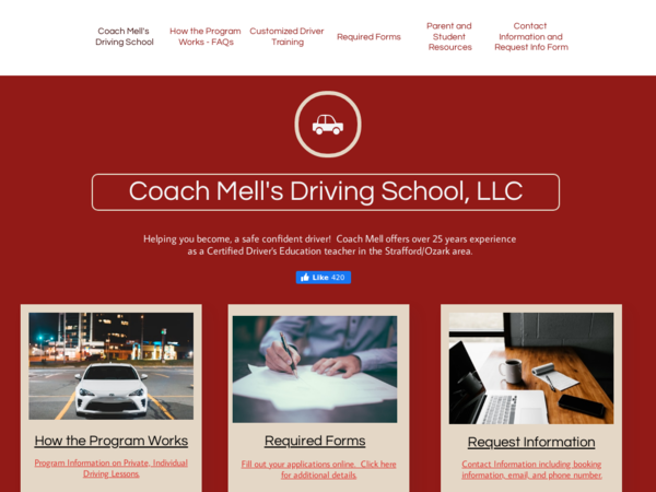 Coach Mell's Driving School