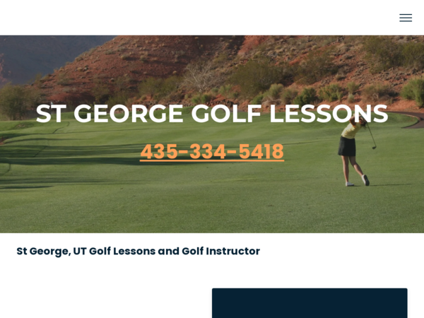 St George Golf Lessons