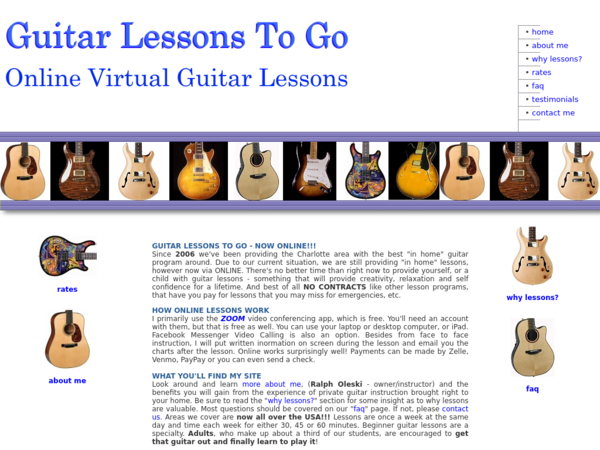 Guitar Lessons To Go