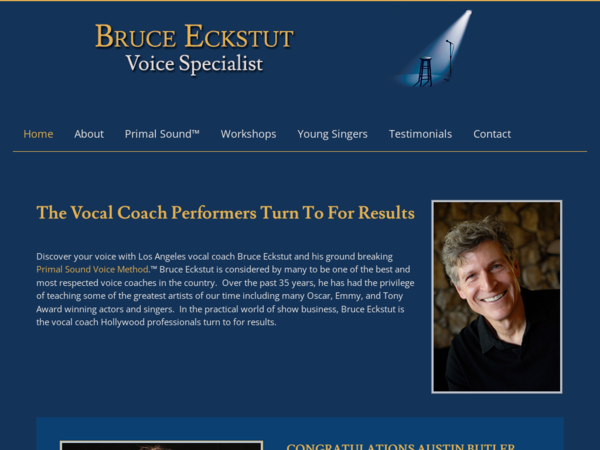 The Bruce Eckstut Voice Studio