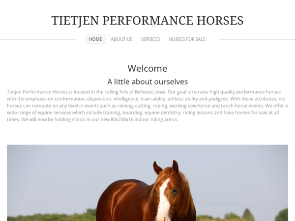 Tietjen Performance Horses