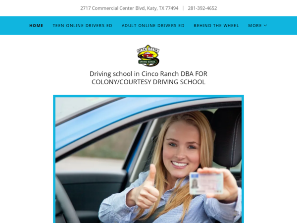 Cinco Ranch Driving School