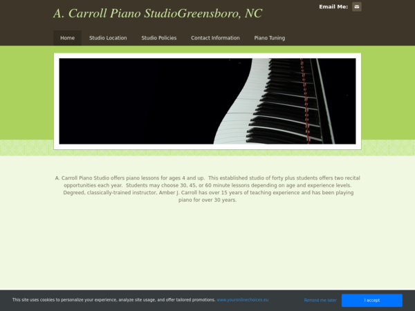 A. Carroll Piano Studio