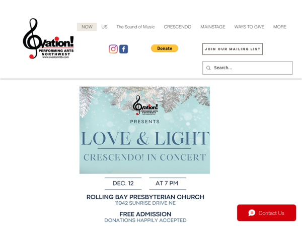 Ovation! Performing Arts Northwest