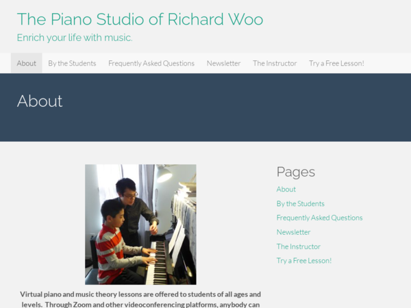 The Piano Studio of Richard Woo
