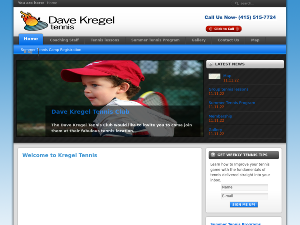 Dave Kregel Tennis