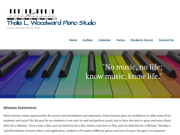 Thalia L. Woodward Piano Studio