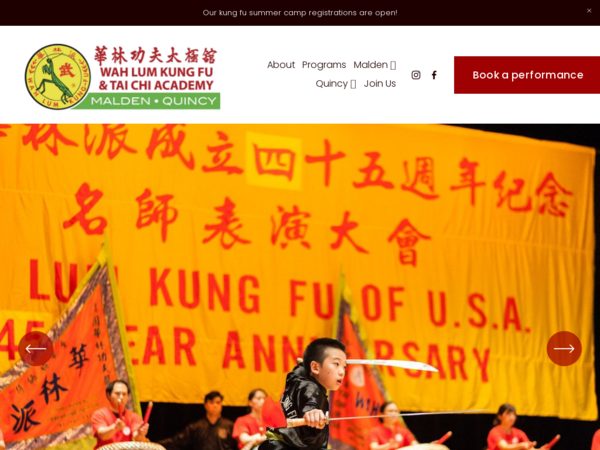 Wah Lum Kung Fu & Tai Chi Academy