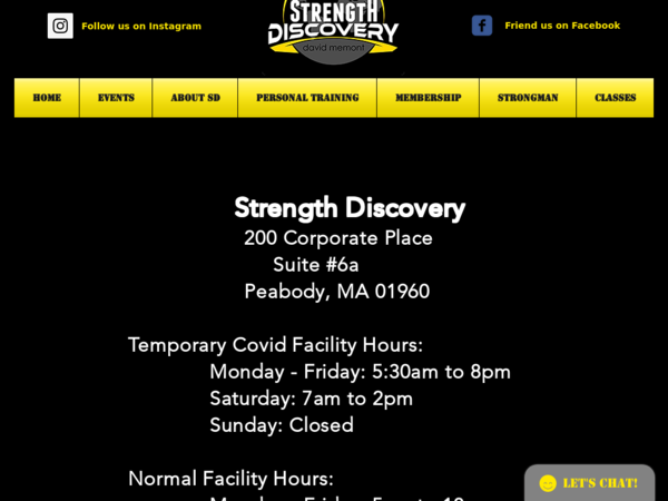 Strength Discovery