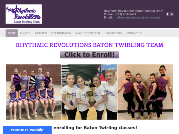 Rhythmic Revolutions Baton Twirling Studio