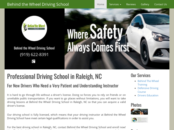 Behind the Wheel Driving School