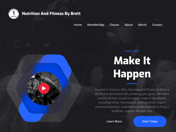 Nutrition and Fitness by Brett