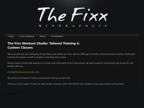 Fixx Workout Studio