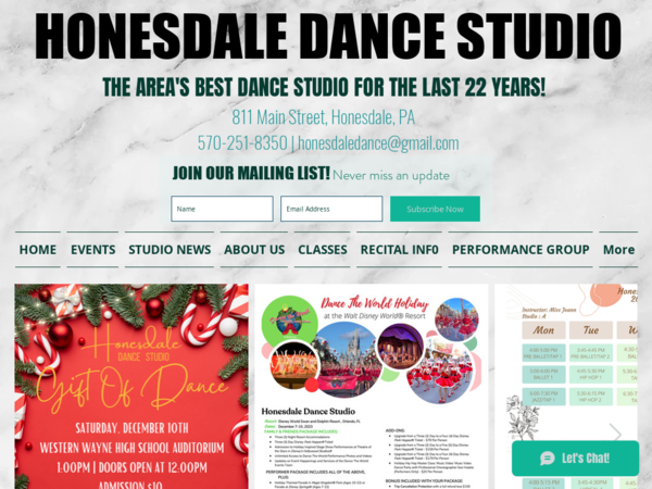 Honesdale Dance Studio