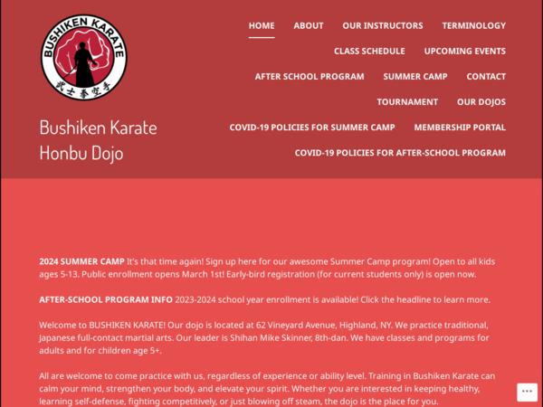 Bushiken Karate Charlotte Dojo