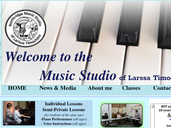 Larissa Timochina (Kids Music Discovery Classes/ Piano & Voice)