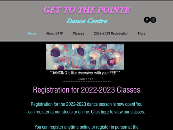 Get To the Pointe Dance Center