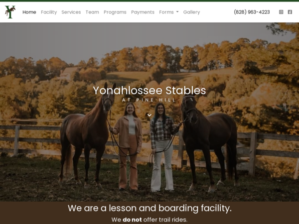Yonahlossee Stables at Pine Hill