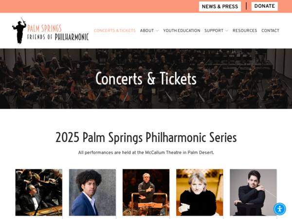 Palm Springs Friends of Philharmonic