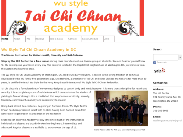 Wu Style Tai Chi Chuan Academy