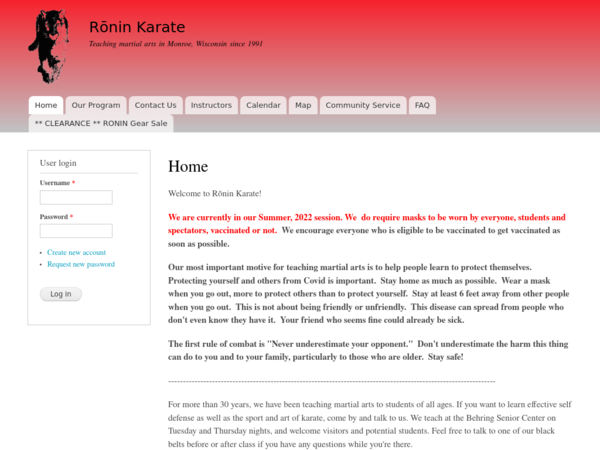 Ronin Karate