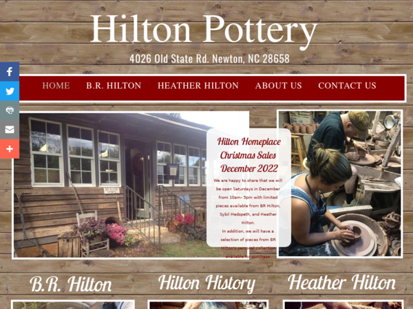 B R Hilton Pottery