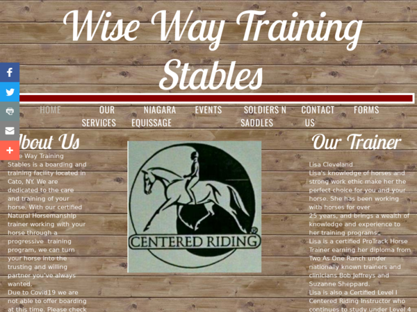Wise Way Training Stables