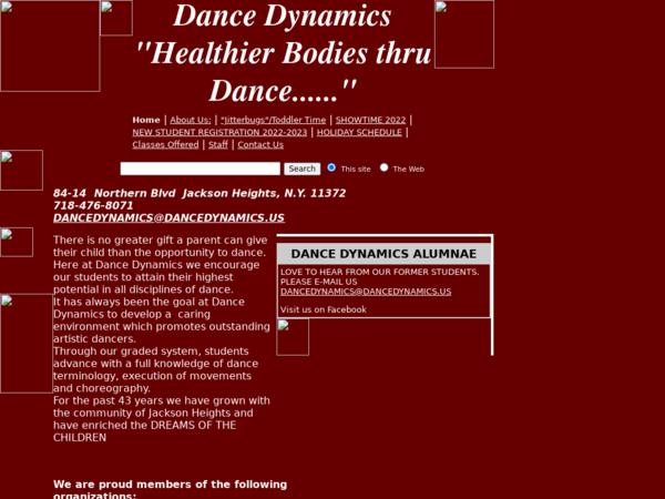 Dance Dynamics Inc