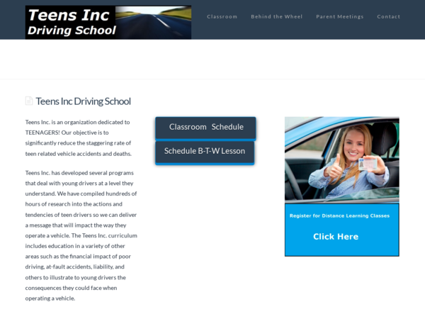 Teens Inc Driving School