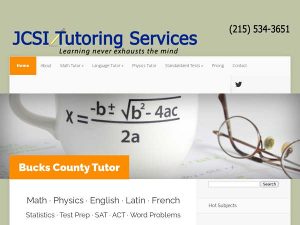 Jcsi Tutoring Services