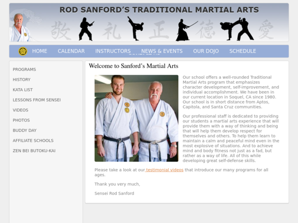 Rod Sanford's Trdtnl Karate