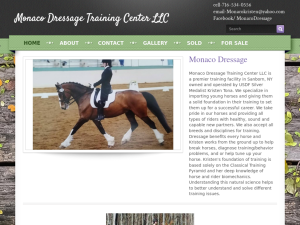 Monaco Dressage Training Center LLC