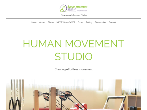 Human Movement Studio by Julia M. Miller