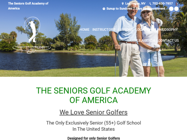 Senior Golf Academy