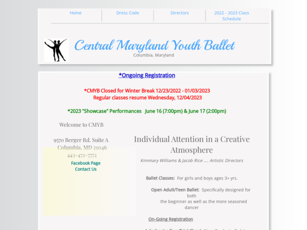 Central Maryland Youth Ballet