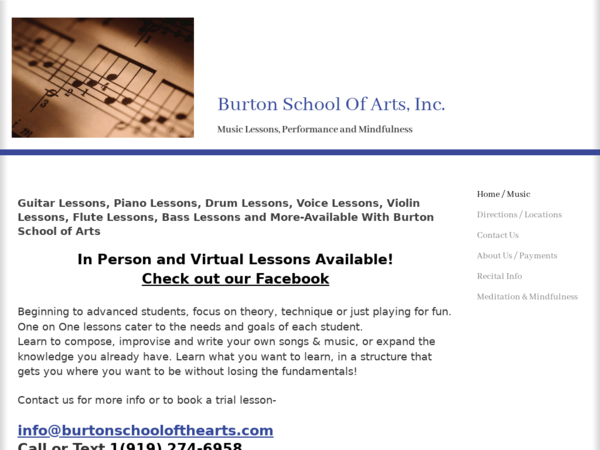 Burton School of Arts