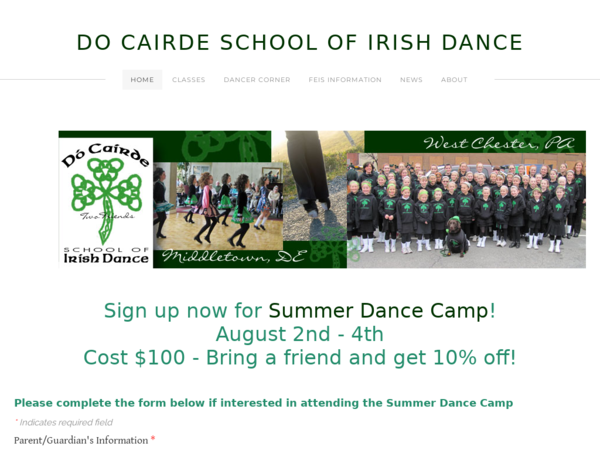 Docairde School of Irish Dance