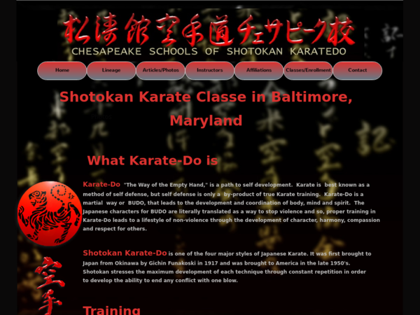 Chesapeake School of Shotokan Karate