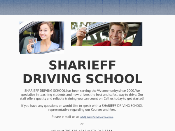 Sharieff Driving School