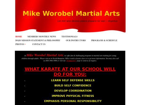 Mike Worobel Martial Arts
